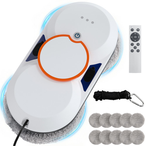 Smart Window Cleaning Robot with 5600Pa Suction Power