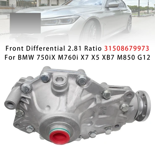 Front Differential 2.81 Ratio 31508679973 For BMW 750iX M760iX X7 X5 M850 G12