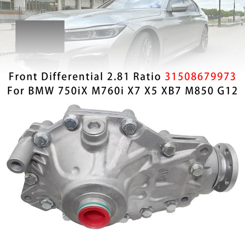 Front Differential 2.81 Ratio 31508679973 For BMW 750iX M760iX X7 X5 M850 G12
