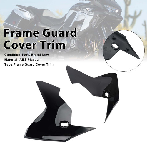 Frame Guard Side turn signal Fairing For Kawasaki Versys 1000 2019-2024 Black