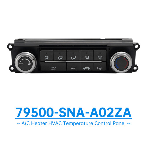 AC Heater Control Climate Control Panel 79500-SNA-A02ZA for Honda Civic 06-11