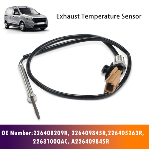 Exhaust Temperature Sensor for Dacia Logan Renault Clio Kangoo Megane Nissan