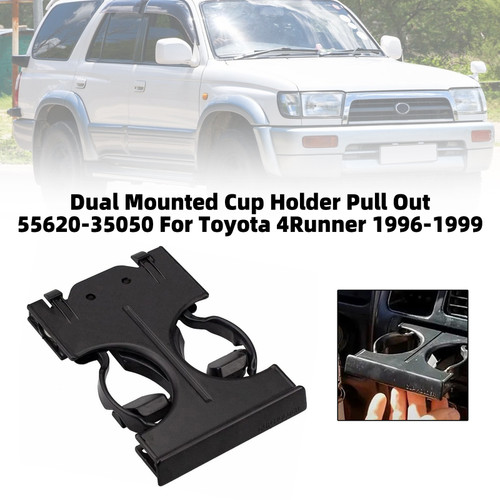 Dual Mounted Cup Holder Pull Out 55620-35050 For Toyota 4Runner 1996-1999