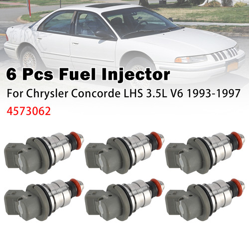 6Pcs Fuel Injector For Chrysler Concorde LHS 3.5L V6 1993-1997 4573062