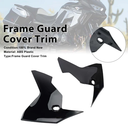 Frame Guard Side turn signal Fairing For Kawasaki Versys 1000 2019-2024 Black