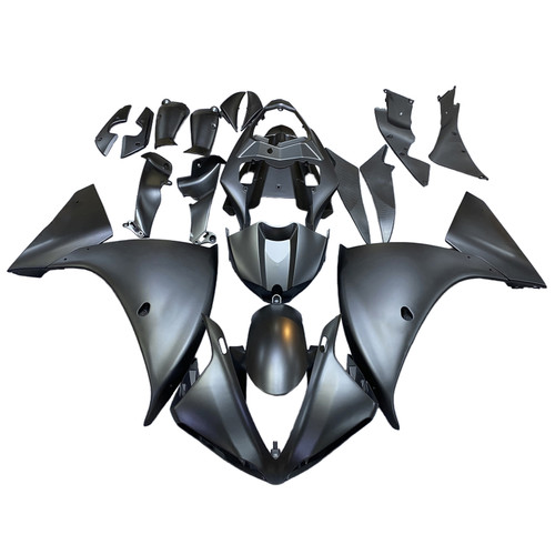 Amotopart Fairings Yamaha YZF-R1 Black Matte R1 Racing (2009-2011)