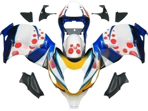 Amotopart Fairings Suzuki GSX1300 Hayabusa Multi-Color pepephone  Racing  (1999-2007)