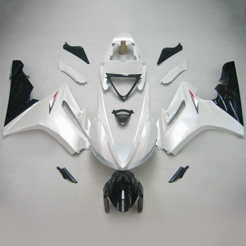 Amotopart Fairings Triumph Daytona 675 White Black Daytona Racing (2009-2012)