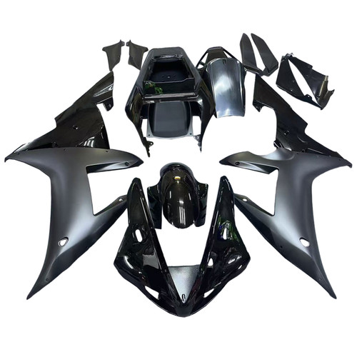 Amotopart Fairings Yamaha YZF-R1 Contrast Black R1 Racing (2002-2003)