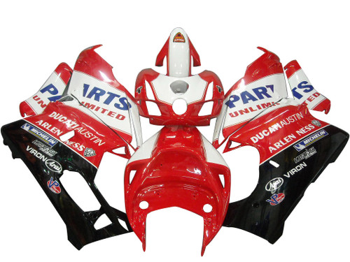 Fairings Ducati 999 Red & Black Ducati Austin Racing (2003-2004)