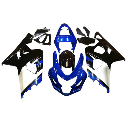 Amotopart Fairings Suzuki GSXR 600 750 Blue Black Suzuki GSXR Racing  (2004-2005)