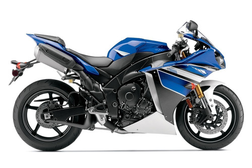 Amotopart Fairings Plastics Yamaha YZF R1 Blue Black R1 Racing (2012-2014)