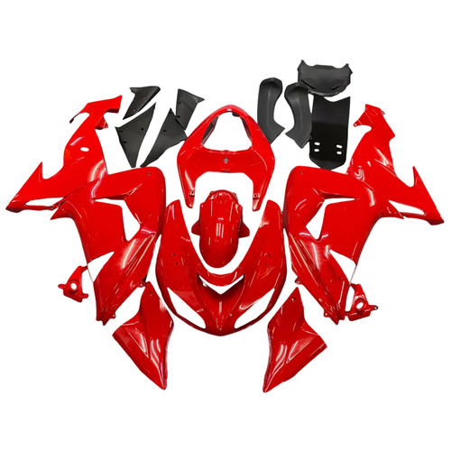 Amotopart Fairings Kawasaki ZX 10R Red Ninja Racing (2006-2007