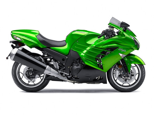 Fairings Plastics Kawasaki ZX14R Ninja Green Racing (2012-2021)