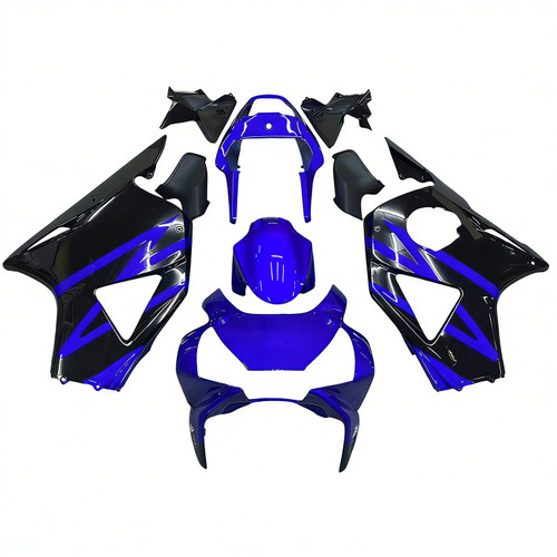 Amotopart Fairings Honda CBR 954 RR Blue and Black RR Racing (2002-2003)
