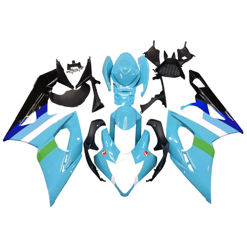 Amotopart Fairings Suzuki GSXR 1000 Blue Black Rizla Racing (2005-2006)