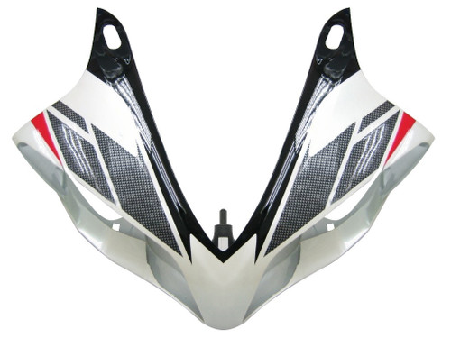 Amotopart Fairings Yamaha YZF-R1 White Carbon Look R1 Racing (2007-2008)