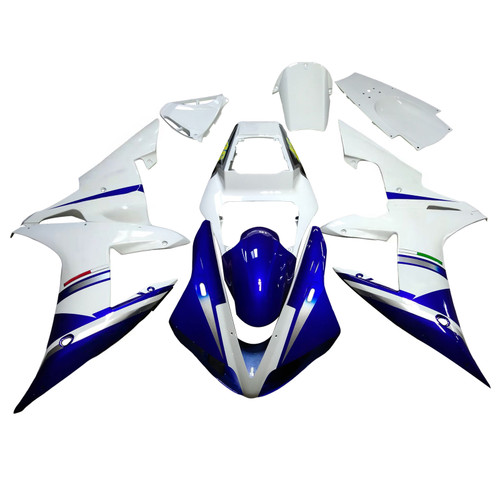 Amotopart Fairings Yamaha YZF-R1 White Blue No.46 FIAT Racing (2002-2003)