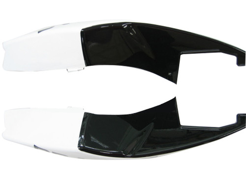 Amotopart Fairings Suzuki GSXR 1000 White & Silver GSXR Racing  (2005-2006)