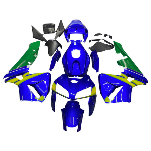 Amotopart Fairings Honda CBR 600 RR Blue & Green Movistar Racing (2005-2006)