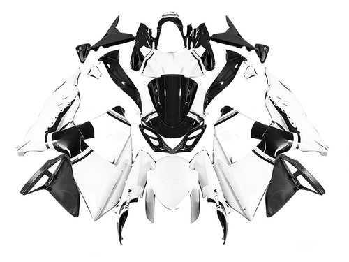 Amotopart Fairings Suzuki GSXR 1000 White & Black Lucky Strike Racing  (2009-2016)