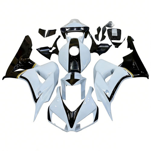 Amotopart Fairings Honda CBR 1000 RR White & Black CBR Racing (2006-2007)