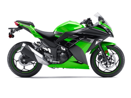Amotopart Fairings Plastics Kawasaki Ninja 300R EX300R Green Ninja Racing (2013-2017)