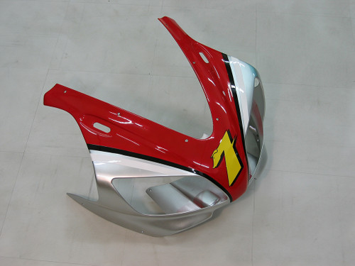 Amotopart Fairings Yamaha YZF-R1 Red Silver No.7 Fortuna Racing (1998-1999)
