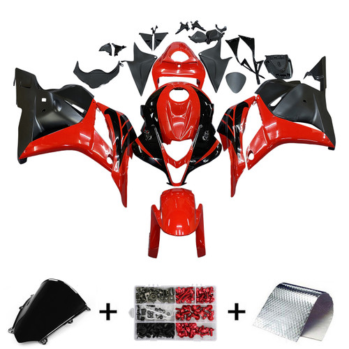 Amotopart Fairings Honda CBR 600 RR Red & Black CBR Racing (2009-2012)