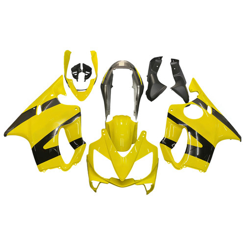Amotopart Fairings Honda CBR 600 F4i Yellow & Black CBR Racing (2004-2007)