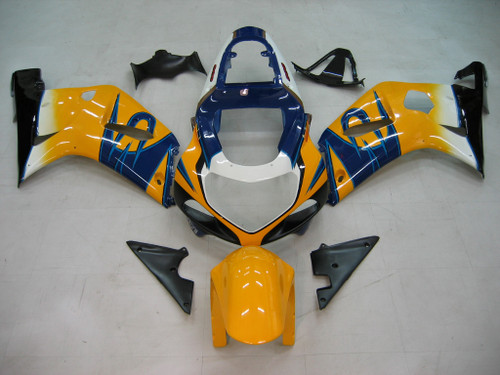 Amotopart Fairings Suzuki GSXR 600 Yellow & Blue Corona GSXR Racing  (2001-2003)