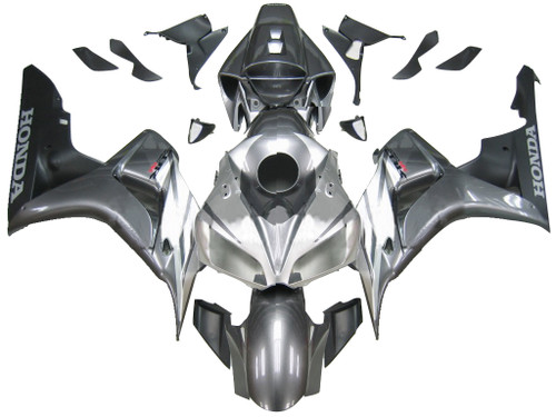 Fairings Honda CBR 1000 RR Silver 2-Tone CBR  Racing (2006-2007)