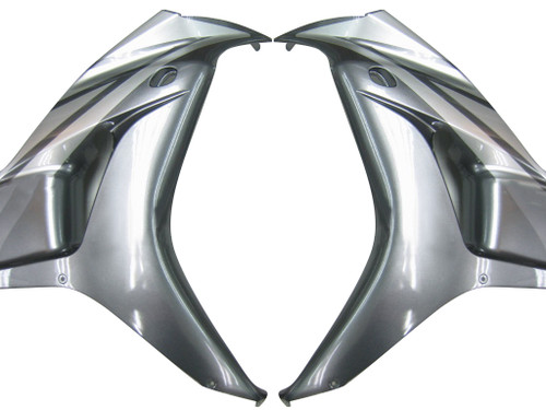 Amotopart Fairings Honda CBR 1000 RR Silver 2-Tone CBR  Racing (2006-2007)