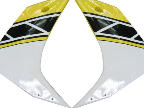 Amotopart Fairings Yamaha YZF-R1 Yellow White Black R1 Racing (2007-2008)