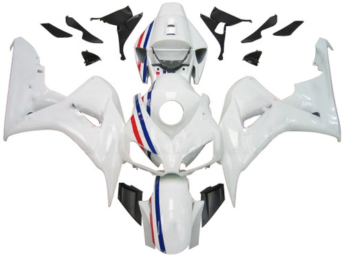 Amotopart Fairings Honda CBR 1000 RR White Circle R Repsol Racing (2006-2007)