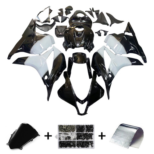 Amotopart Fairings Honda CBR 600 RR Black West CBR Racing (2009-2012)