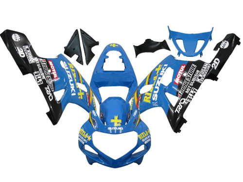 Fairings Suzuki GSXR 750 Blue Black Rizla GSXR Racing (2001-2003)