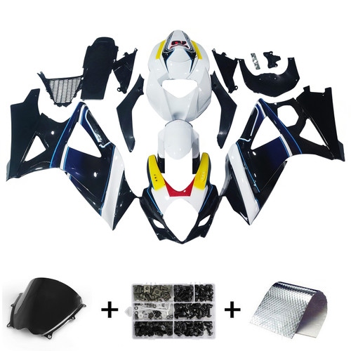Amotopart Fairings Suzuki GSXR 1000 Multi-Color Brux  Racing  (2007-2008)