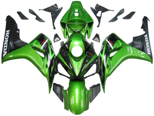 Fairings Honda CBR 1000 RR Green & Black CBR Racing (2006-2007)