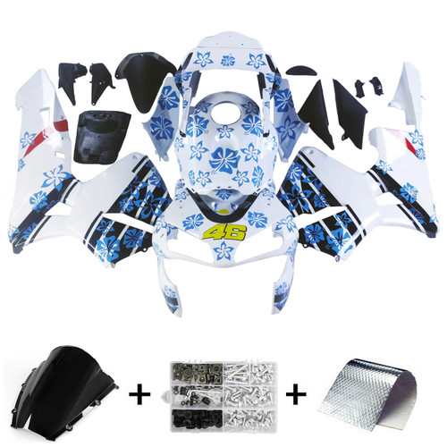 Amotopart Fairings Honda CBR 600 RR Multi-Color Floral Racing (2003-2004)