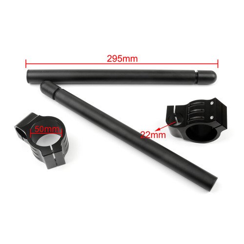 Motorcycle Clip-On Handlebars KAWASAKI ZX6R/RR (03-08) ZX10R