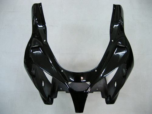 Amotopart Fairings Kawasaki ZX 9R Black White West ZX9R Racing  (2000-2001)