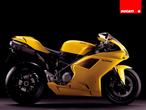 Fairings Ducati 1098 1198 848 Yellow Gold 1098 Racing (2007-2012)