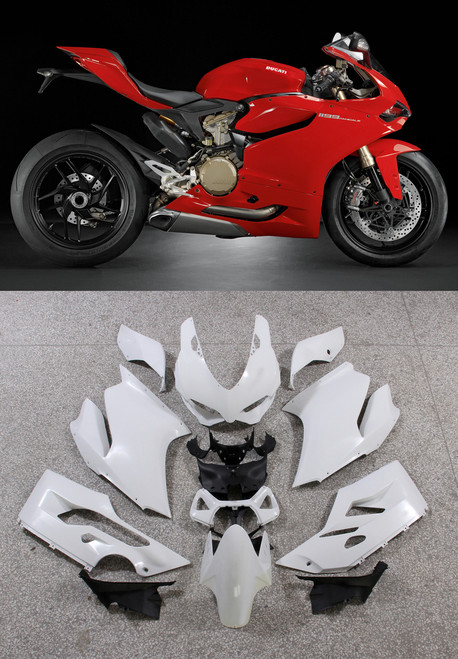Fairings Ducati 1199 Panigale Red 1199 Racing (2012-2014)