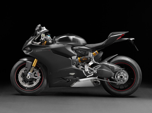 Fairings Ducati 1199 Panigale Black Matte 1199 Racing (2012-2014)