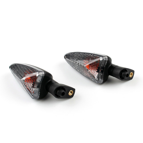 Front Rear Indicators Turn Signal Short Stalk Winker BMW S1000RR (2010-2014) Smoke