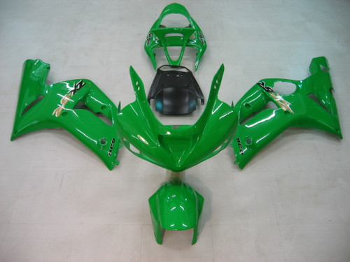 Fairings Kawasaki ZX6R 636 Green Ninja Racing  (2003-2004) Fairings Kawasaki ZX6R 636 Green Ninja Racing  (2003-2004)