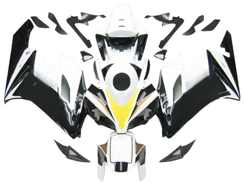 Amotopart Fairings Honda CBR 1000 RR Black White Playboy Racing (2004-2005)
