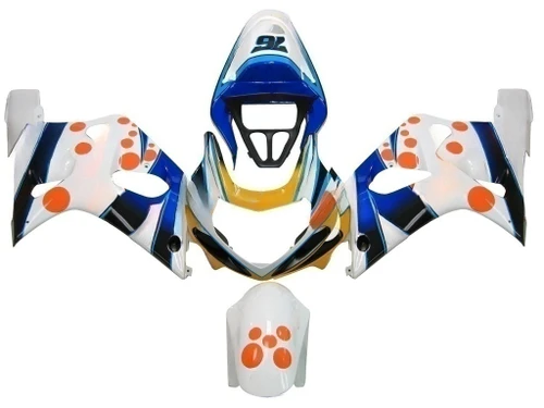 Amotopart Fairings Suzuki GSXR 1000 Multi-Color pepephone  Racing  (2000-2002)