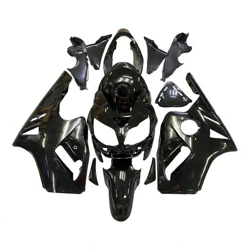 Amotopart Fairings Kawasaki ZX12R Black ZX12R Racing (2002-2005)